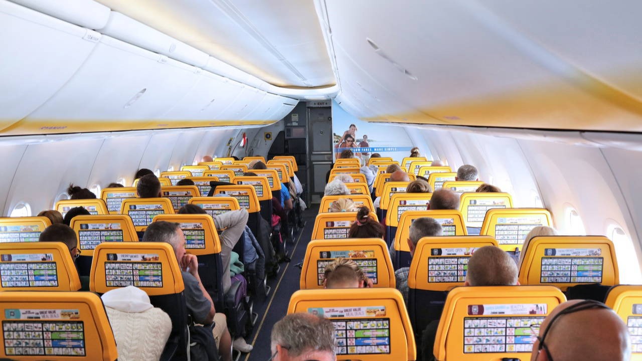 Yolcu pasaportunu yedi, uçak zorunlu iniş yaptı