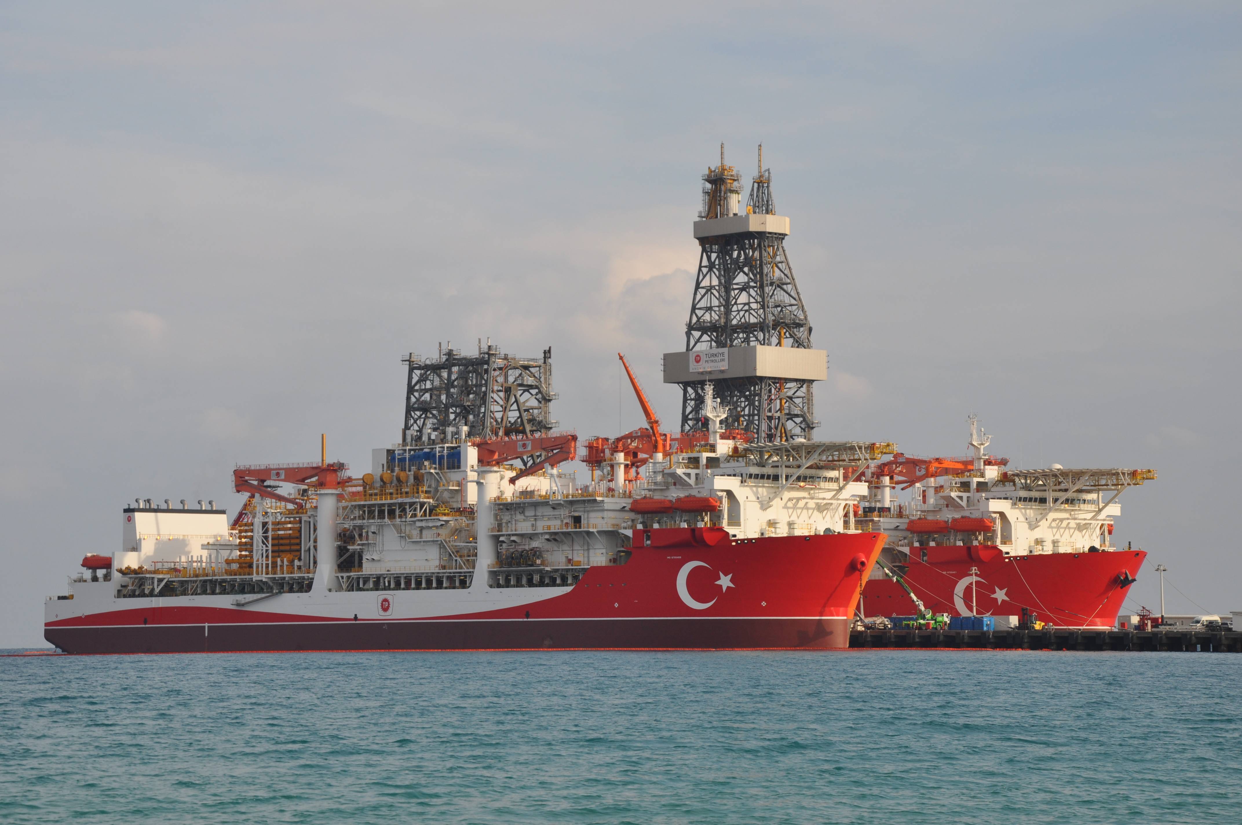 Türkiye'nin yeni sondaj gemileri Çağrı Bey ve Yıldırım'da hazırlıklar sürüyor