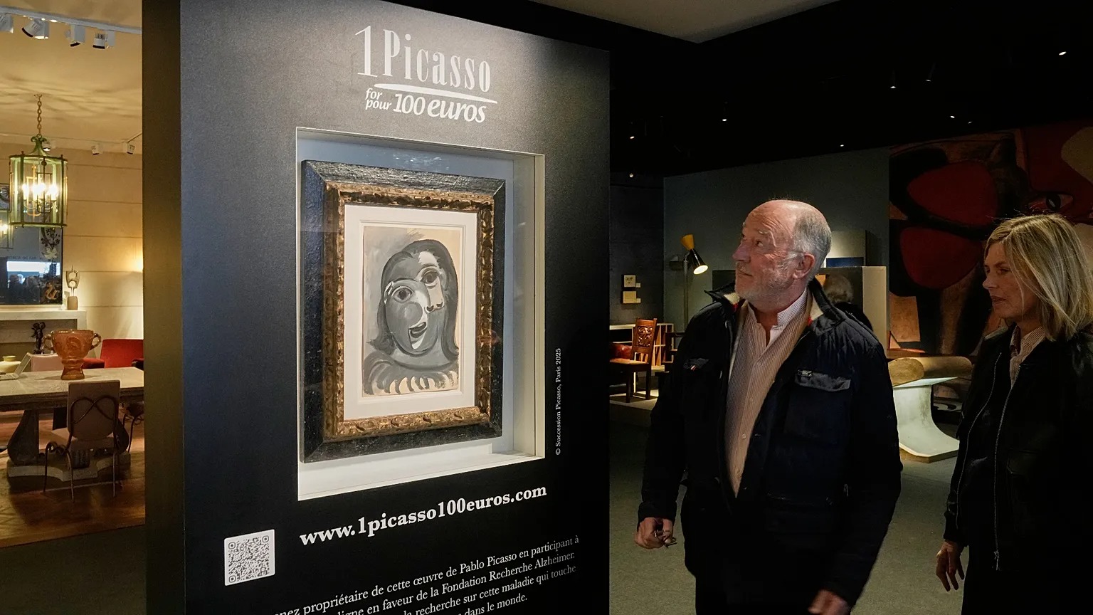 1 milyon Euro değerindeki Picasso eserine 100 Euro’ya sahip oldu