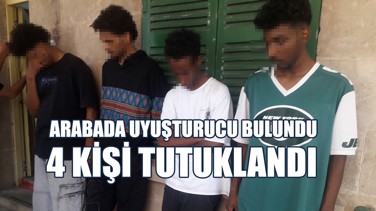 Uyuşturucu İle Yakalanan 4 Kişi Mahkemeye Çıkarıldı