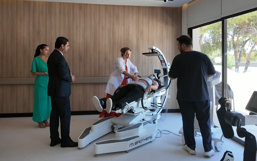 Yeniboğaziçi’nde Robotik Rehabilitasyon Merkezi açıldı