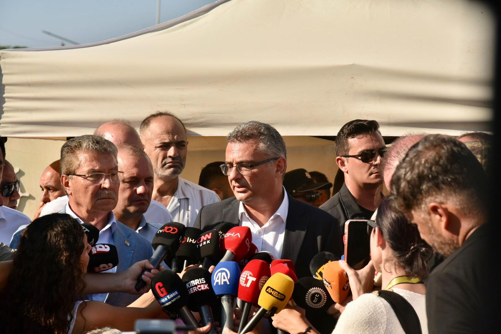 Cumhurbaşkanı Erhürman: “Batık gemi olduğu değerlendirilen cisim tespit edildi”