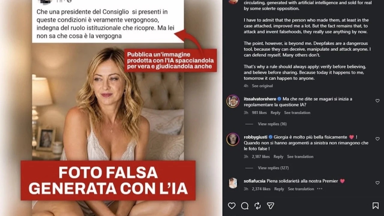 Başbakan iç çamaşırlı fotoğrafını yayınlayıp, yapay zeka uyarısı yaptı