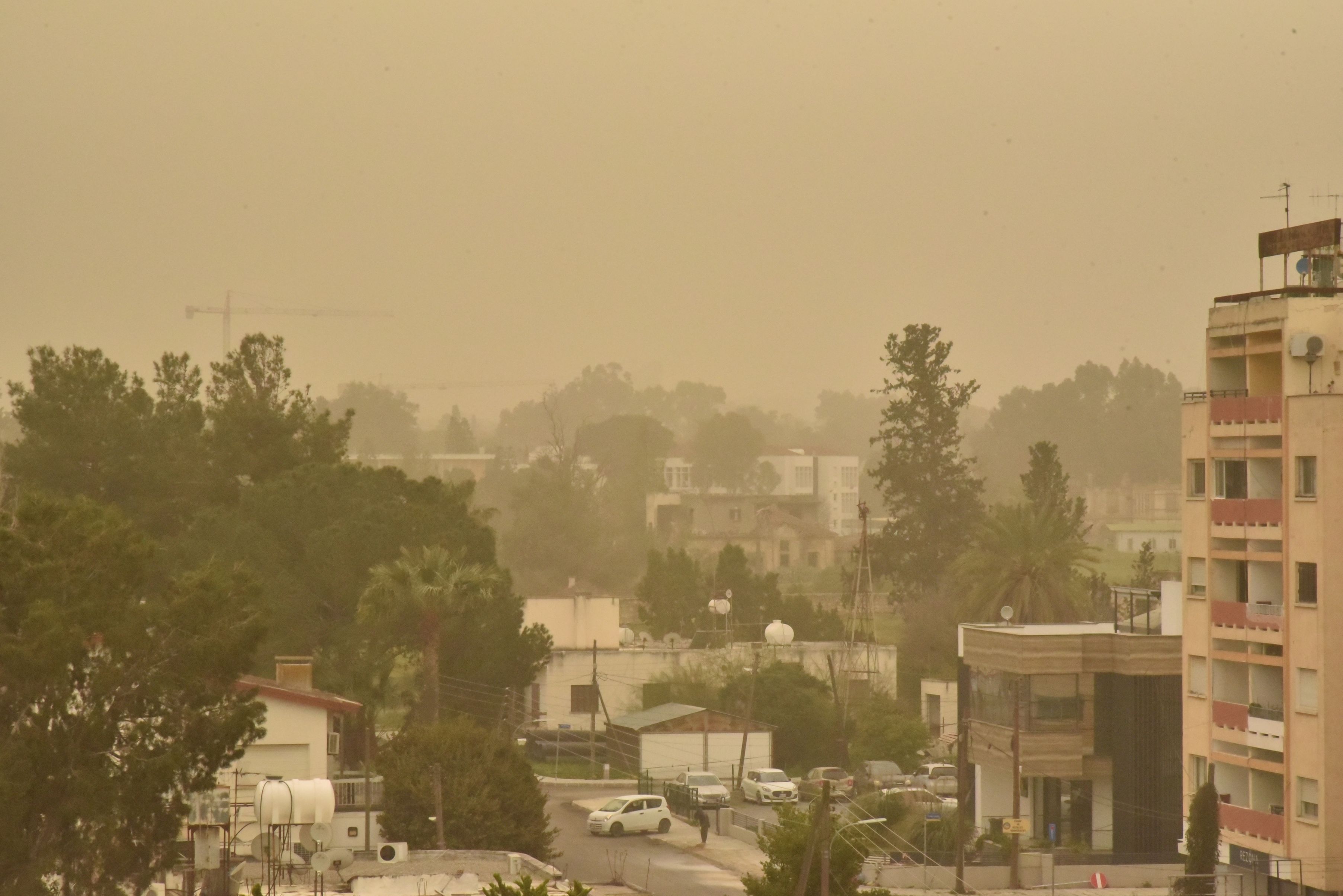Toz ölçümleri bazı bölgelerde normalin 30 katı üzerine çıktı