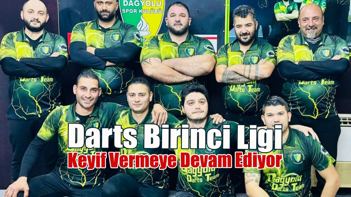 Darts Birinci Ligi Keyif Vermeye Devam Ediyor