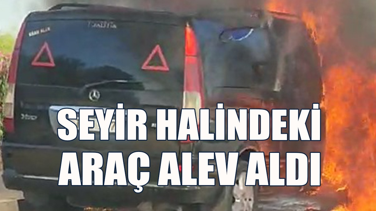 Araç Cayır Cayır Yandı