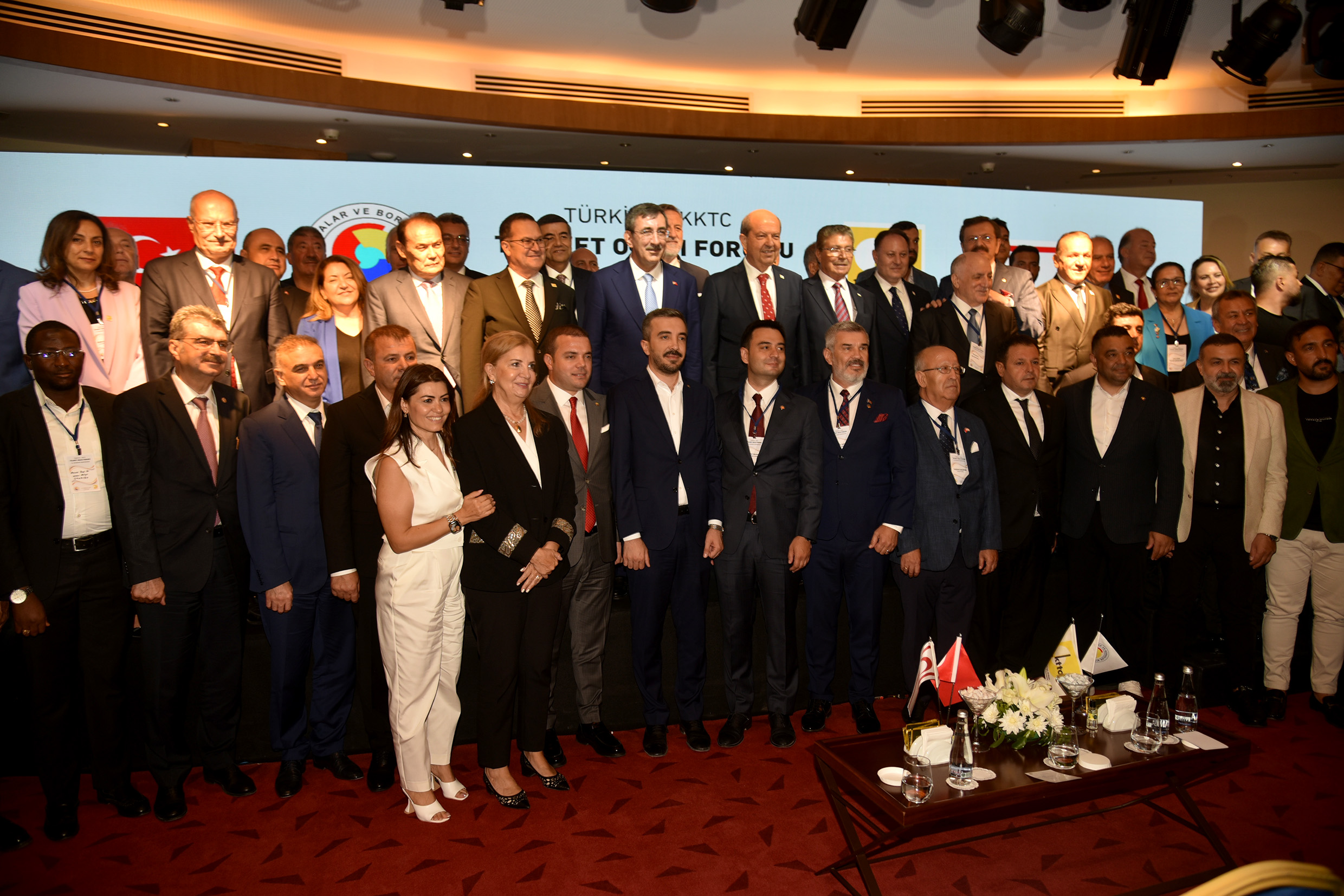 Türkiye - KKTC Ticaret Odası Forumu III. Ekonomi Konferansı açılış töreni düzenlendi