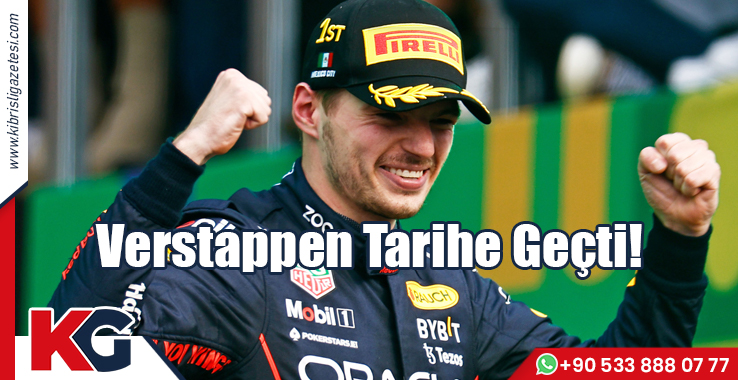 Verstappen Tarihe Geçti!