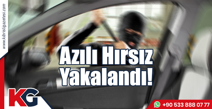 Azılı Hırsız Yakalandı! 