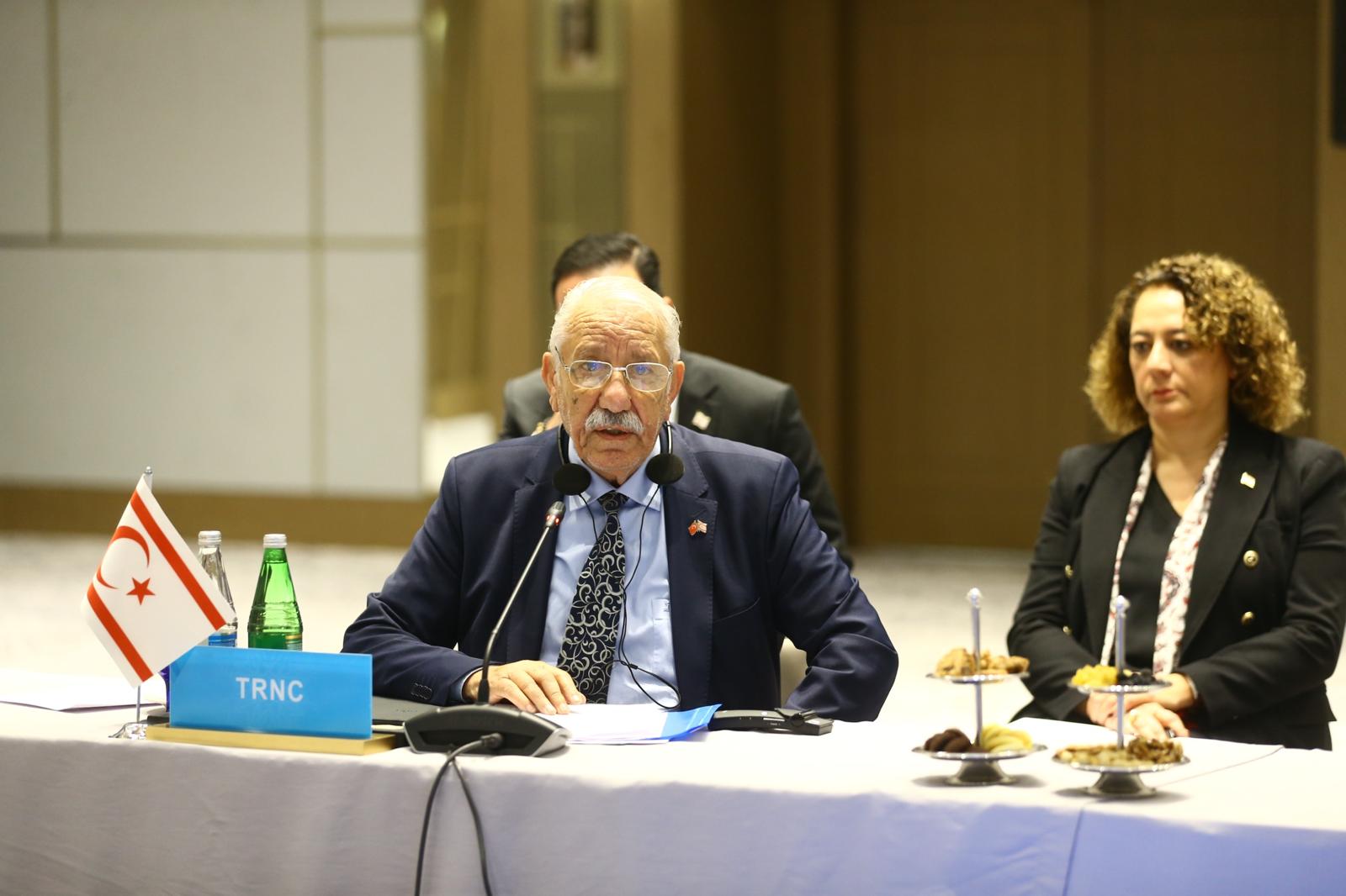 TDT Aksakallar Konseyi 18. Toplantısı’nda KKTC'yi Oktay Öksüzoğlu temsil etti