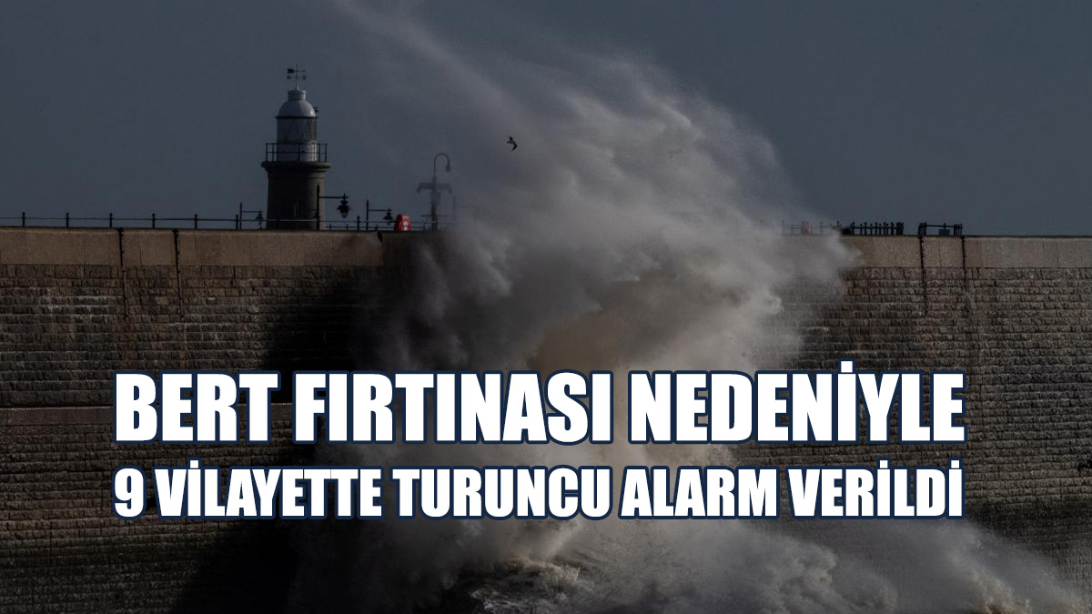 Fransa'yı Da Etkisi Altına Alan Bert Fırtınası Nedeniyle Turuncu Alarm Verildi