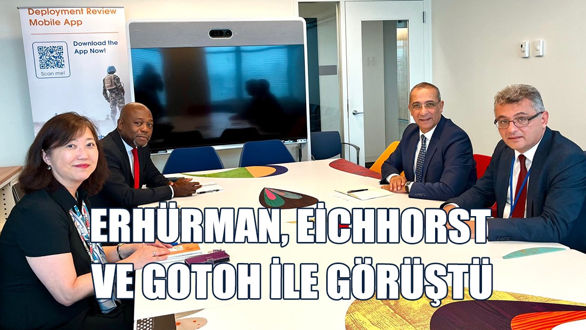 Erhürman’ın New York Temasları Devam Ediyor