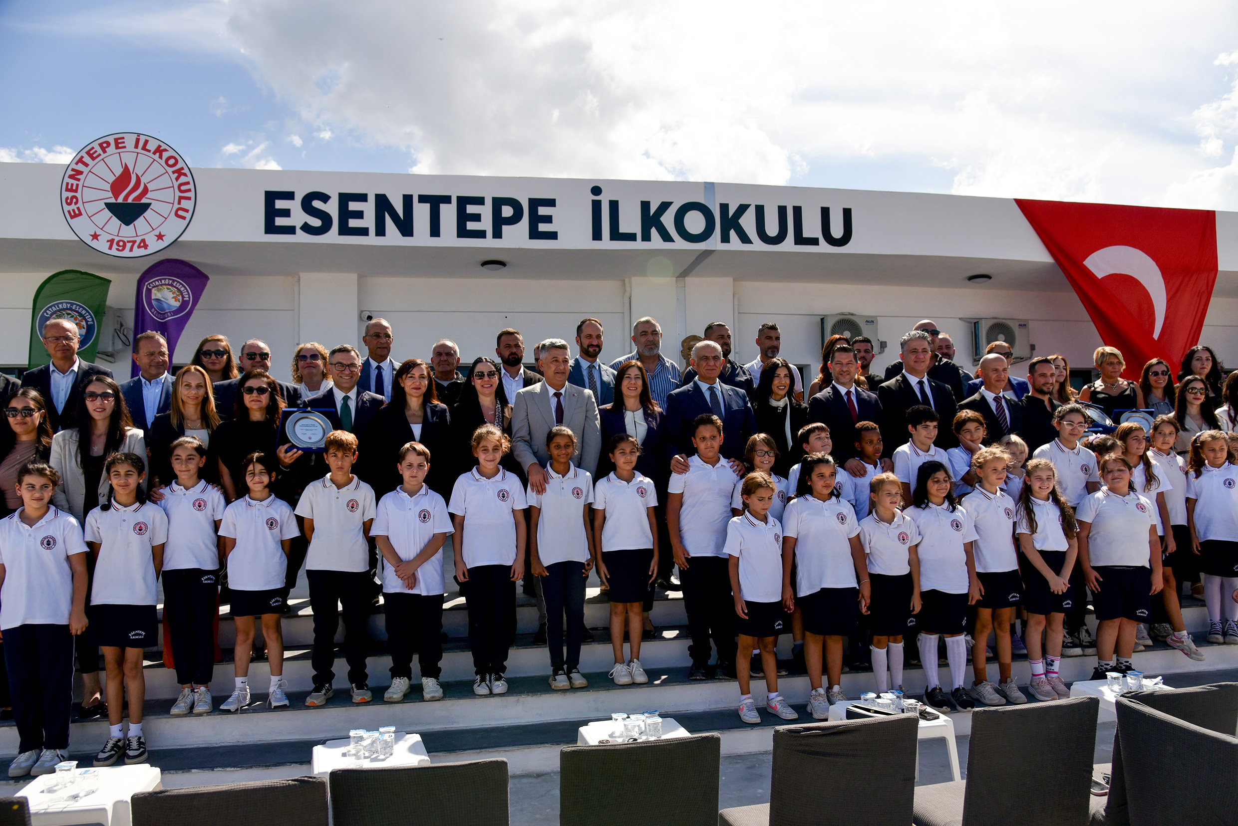 Esentepe İlkokulu’nun yeni binası açıldı
