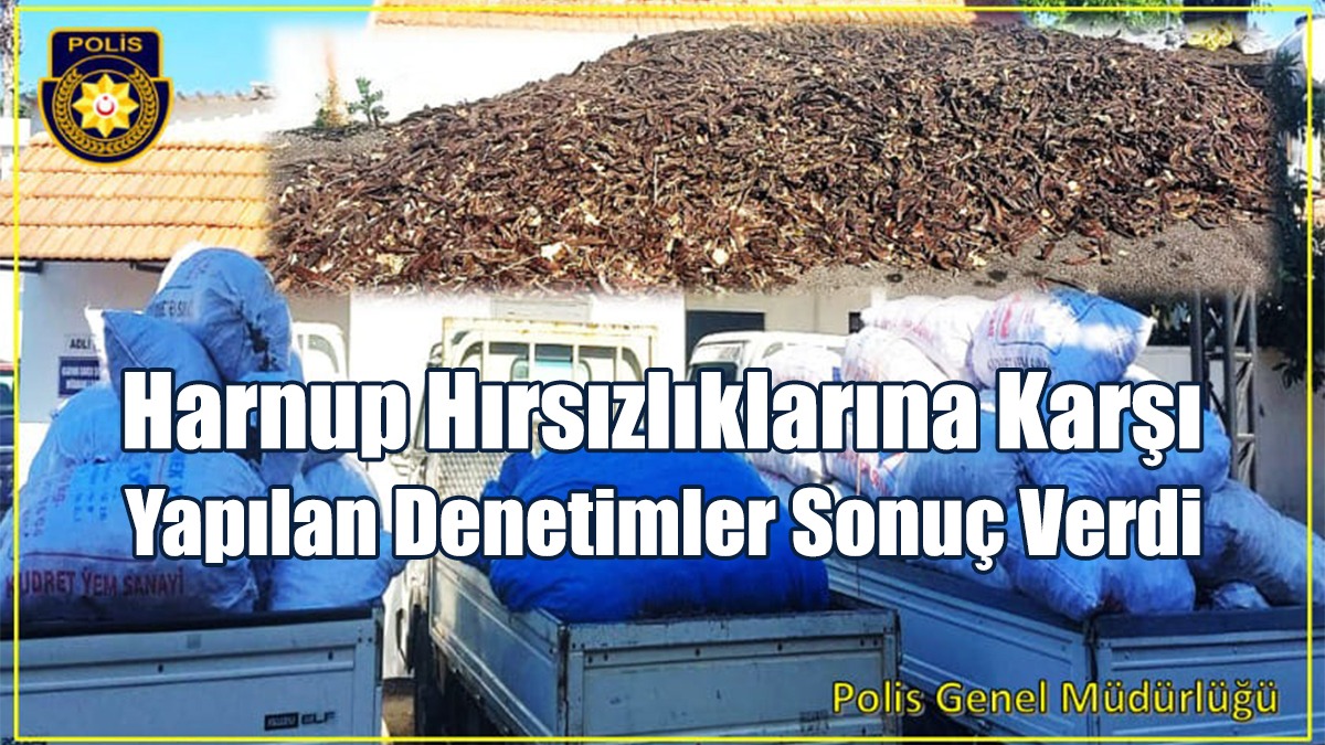 Harnup Hırsızlıklarına Karşı Yapılan Denetimler Sonuç Verdi