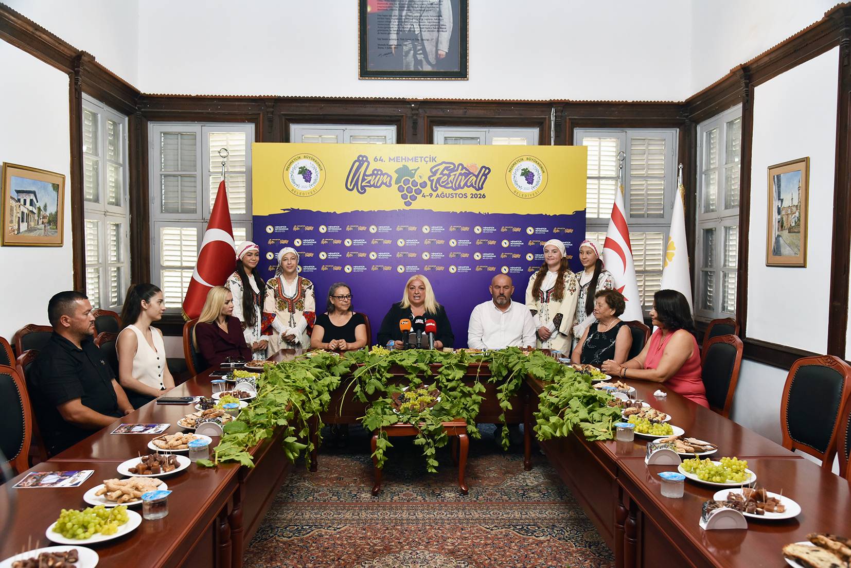 64. Mehmetçik Üzüm Festivali 4 Ağustos'ta başlıyor
