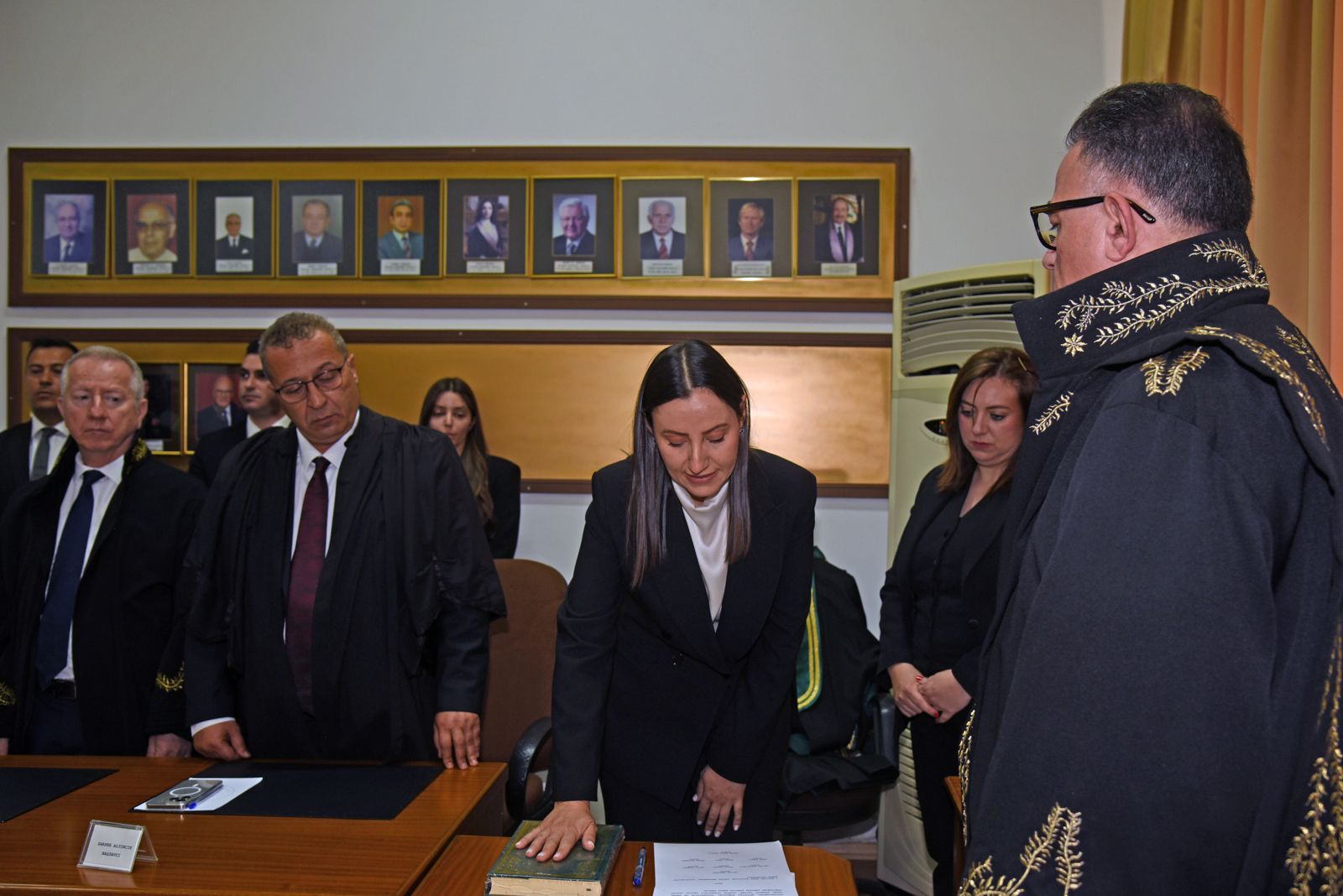 Yeni atanan yargıçlar yemin ederek göreve başladı