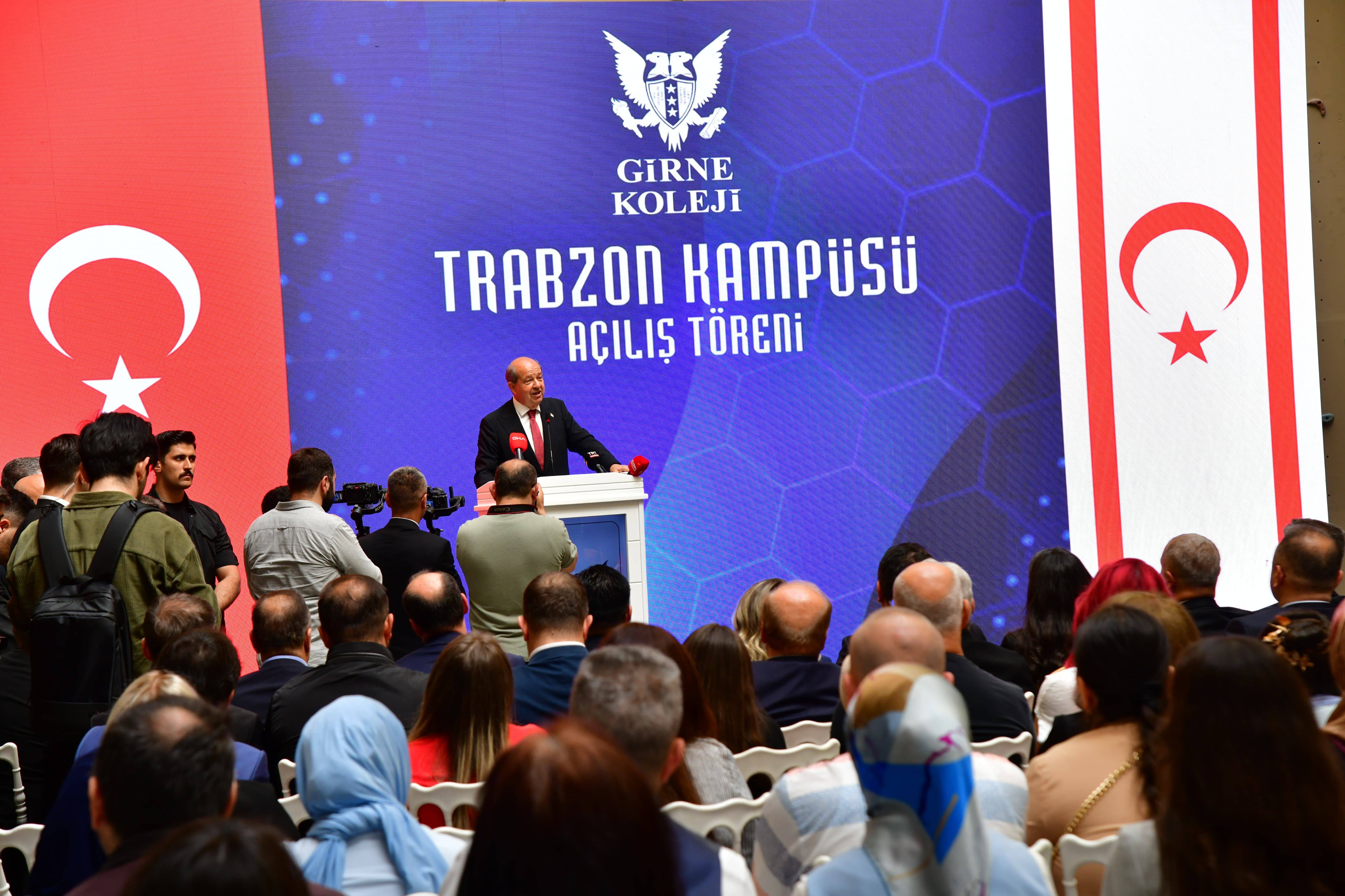 Tatar, Girne Koleji Trabzon Kampüsü'nün açılışını gerçekleştirdi