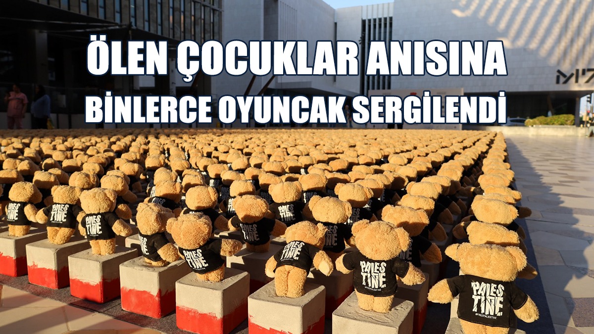 Gazze'de Hayatını Kaybeden Binlerce Çocuk Anıldı