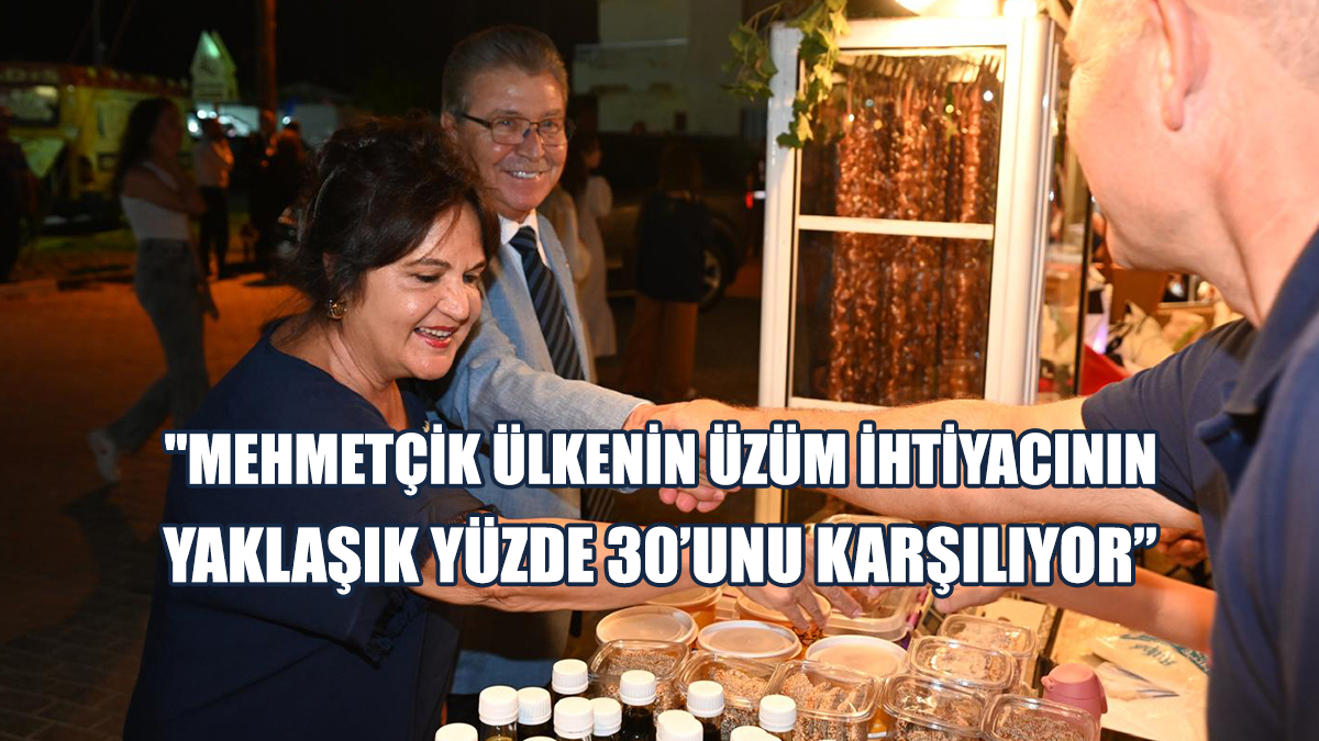 Başbakan Ünal Üstel, 62. Mehmetçik Üzüm Festivali Açılış Törenine Katıldı