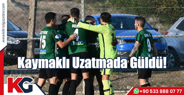 Kaymaklı Uzatmada Güldü!