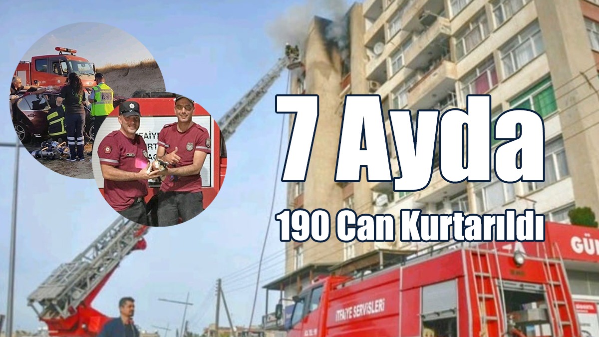 Yangınlar Haricinde Toplam 523 Hususi Servis Olayı İcra Edildi