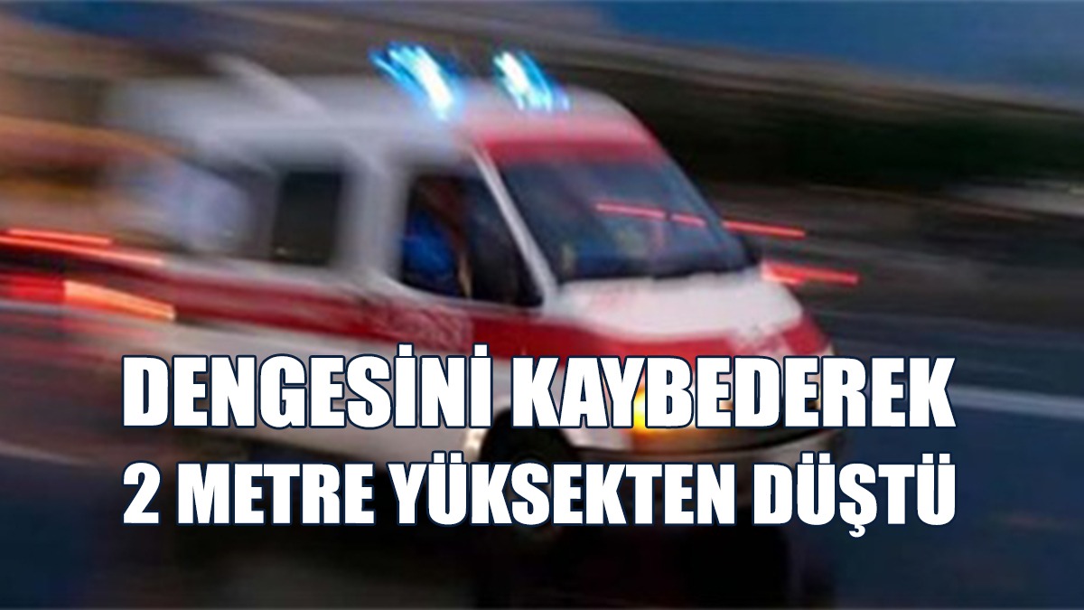 Alayköy’de İş kazası