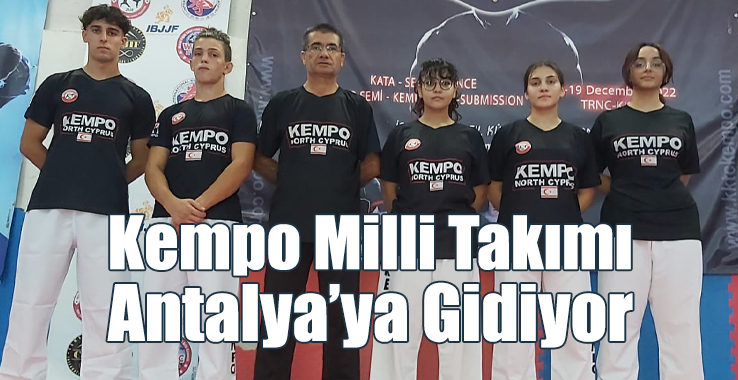 Kempo Milli Takımı Antalya’ya Gidiyor