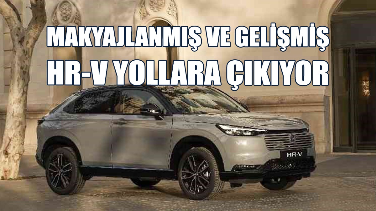 Makyajlanmış Ve Gelişmiş HR-V Yollara Çıkıyor