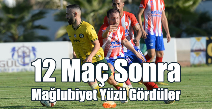12 Maç Sonra Mağlubiyet Yüzü Gördüler