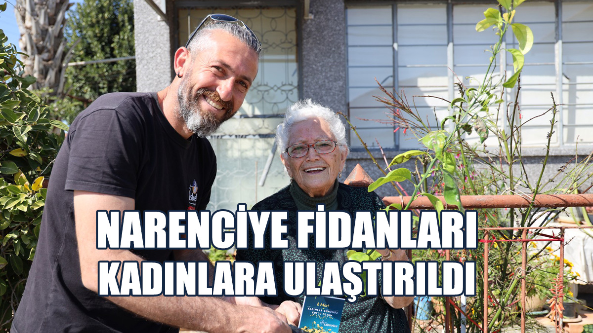 İskele Belediyesi Kadınlar Günü Dolayısıyla 4 Bin Adet Fidan Dağıttı