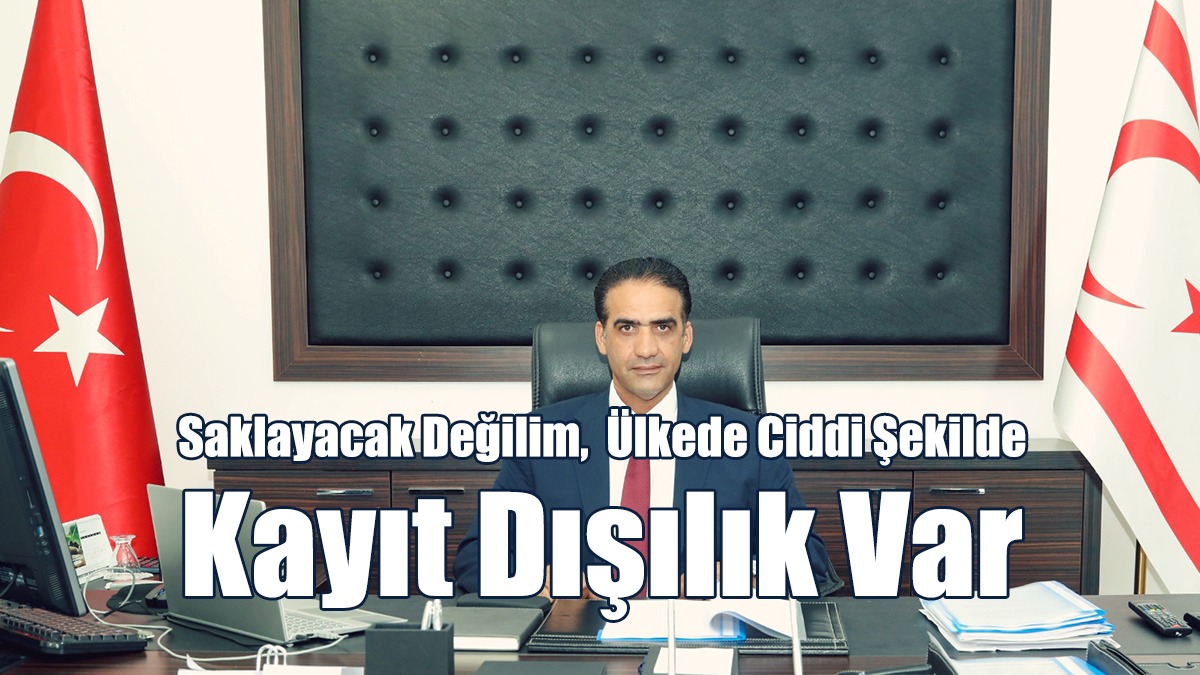 Gardiyanoğlu: Saklayacak Değilim, Ülkede Ciddi Şekilde Kayıt Dışılık Var