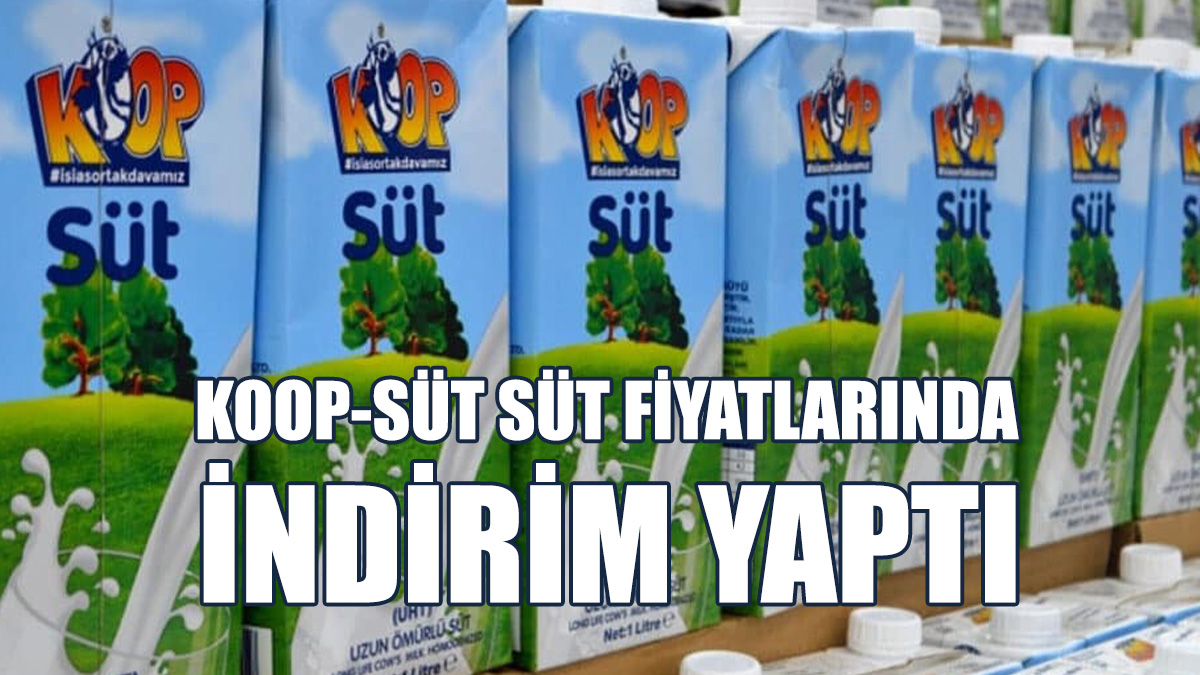 10 TL'lik Süt Zammında 4.50 TL Geri Çekilme