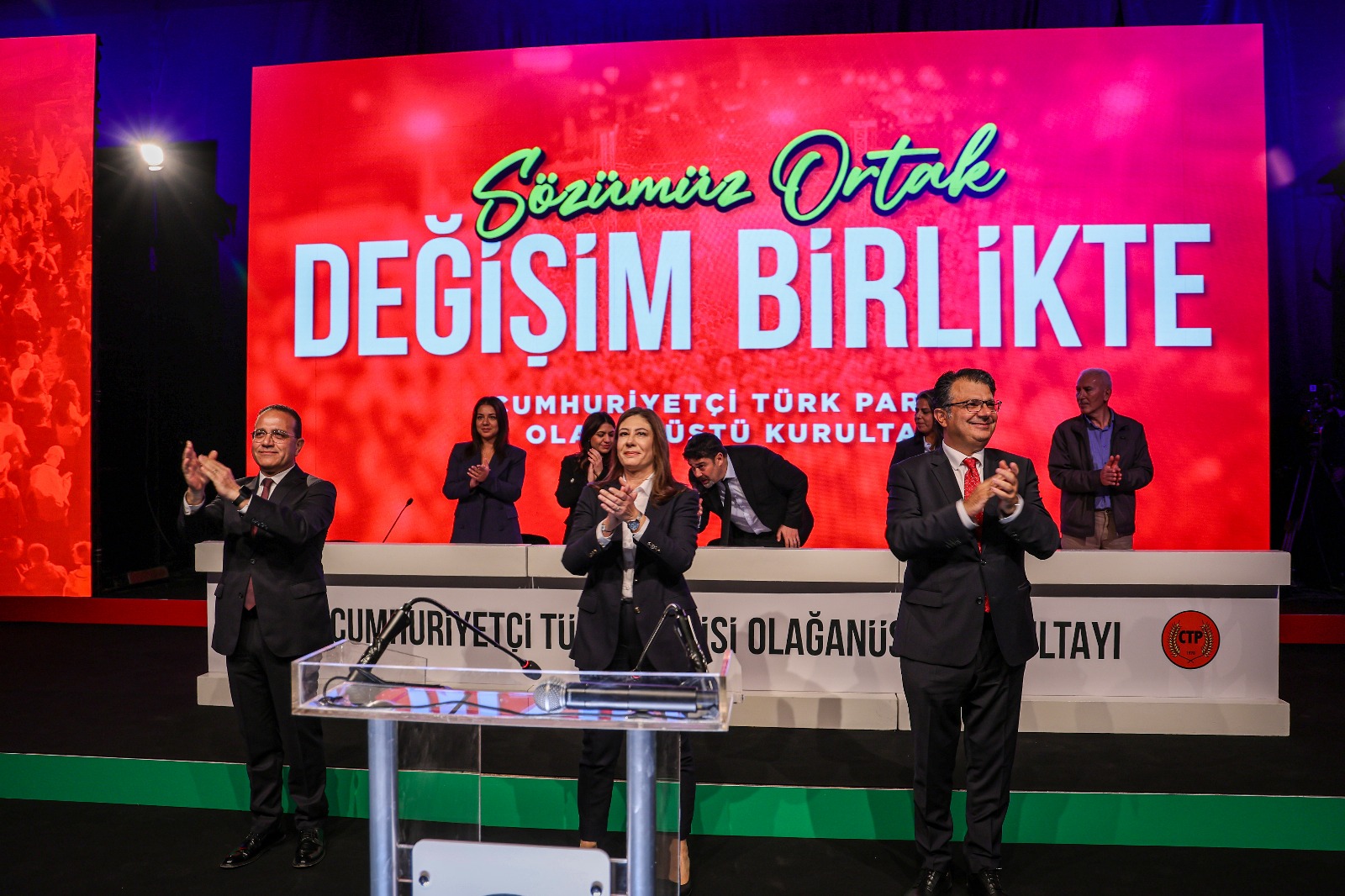 CTP’nin 30’uncu Olağanüstü Kurultayı’nda 10 maddelik karar tasarısı onaylandı