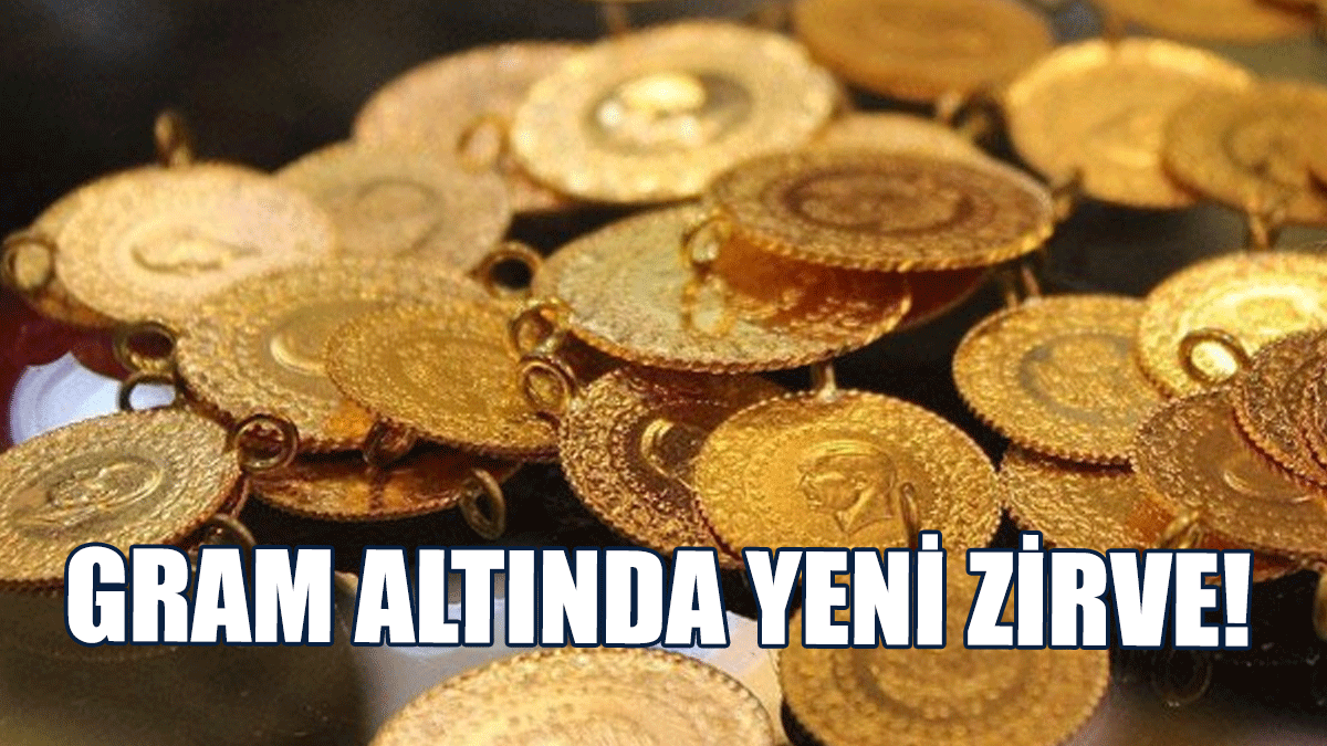 Yatırımcıları Dikkat... Gram Altında Yeni Zirve!