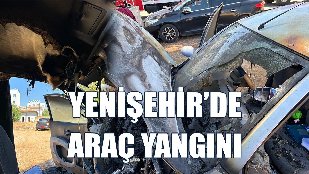 Yenişehir’de Araç Yangını