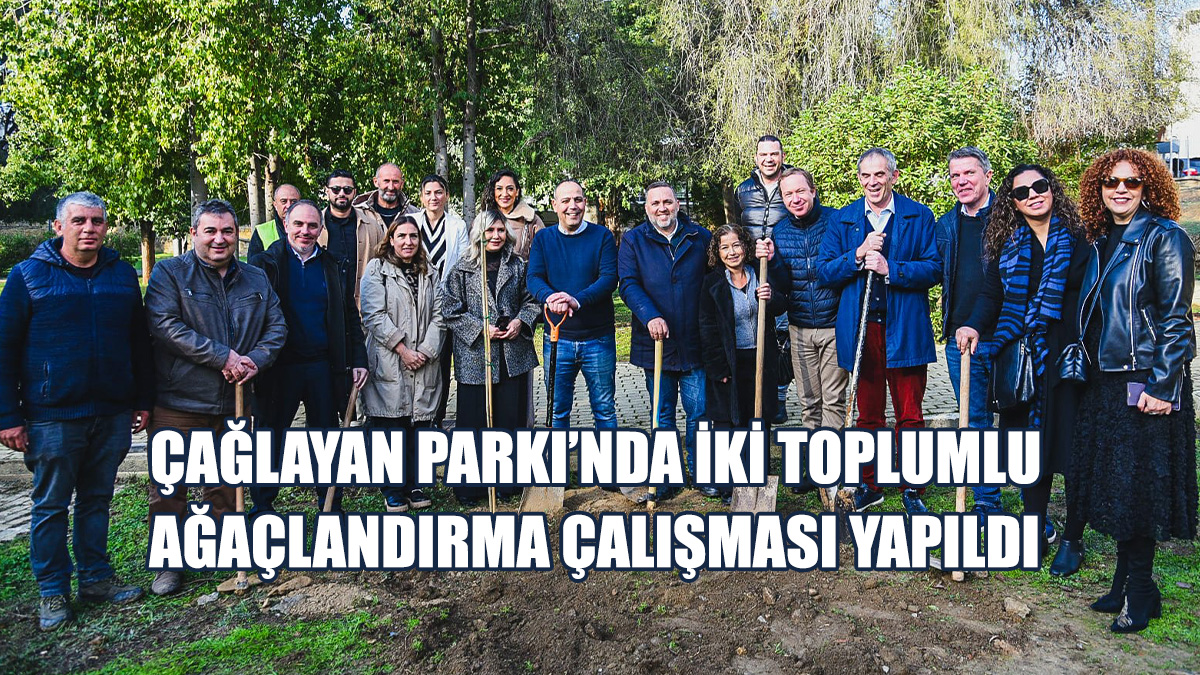 Lefkoşa'da Ağaçlandırma Çalışması Yapıldı