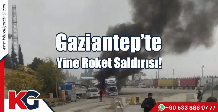 Gaziantep'te Yine Roket Saldırısı!