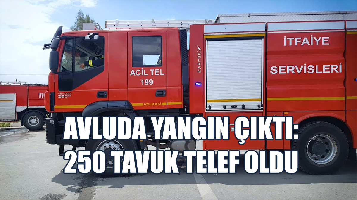 Boğaziçi Köyünde Yangın...