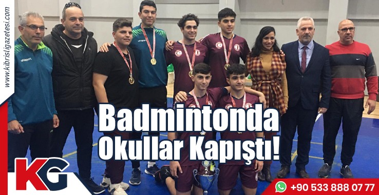 Badmintonda Okullar Kapıştı!