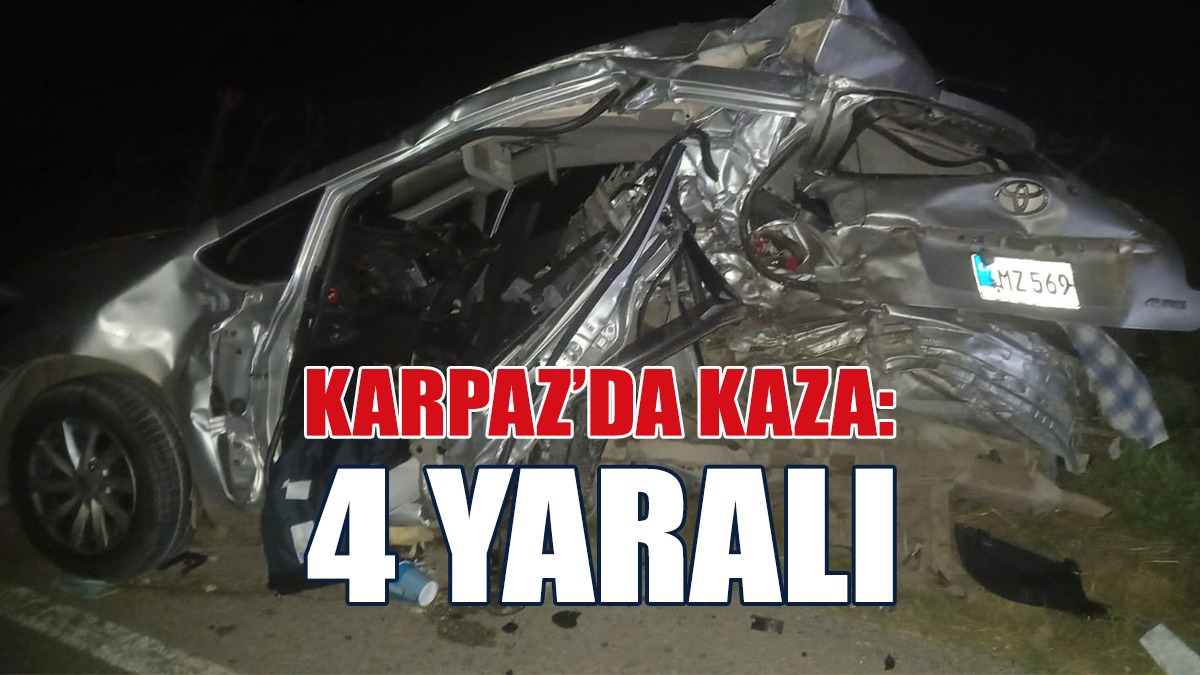 Direksiyon Hakimiyetini Kaybeden Sürücü Karşı Şeride Geçti