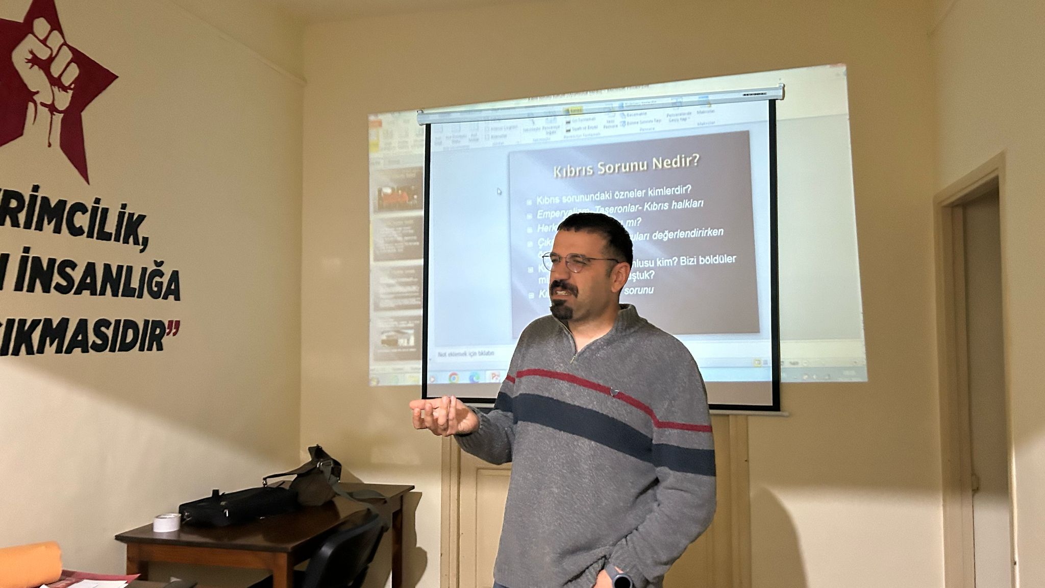 Bağımsızlık Yolu’ndan Kıbrıs tarihi üzerine eğitim