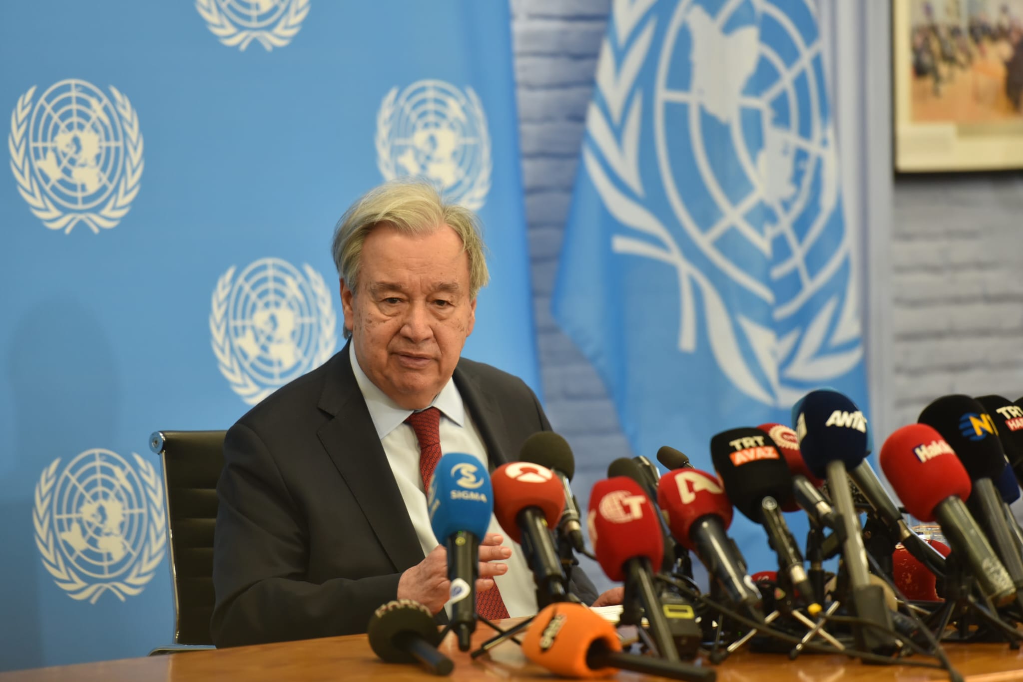 Guterres: “Metodoloji ve güven yaratıcı önlemlerle ilgili hazırlıkların ardından 5+1'i toplamayı hedefliyoruz”