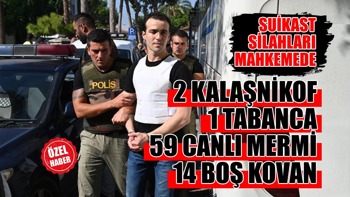 Falyalı Suikastında Kullanılan Silahlar Mahkemede