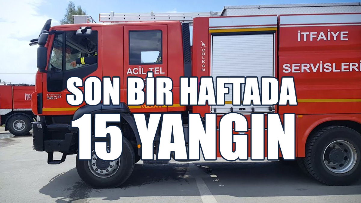 1 Haftada 20 Özel Servis Olayı Meydana Geldi