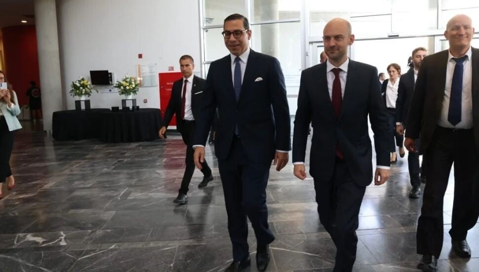 Kombos ve Barrot, Kıbrıs sorunu ile iş birliğini ele aldı