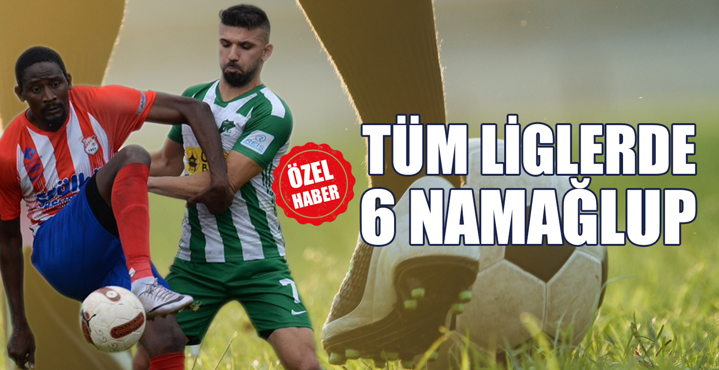 Tüm Liglerde 6 Namağlup