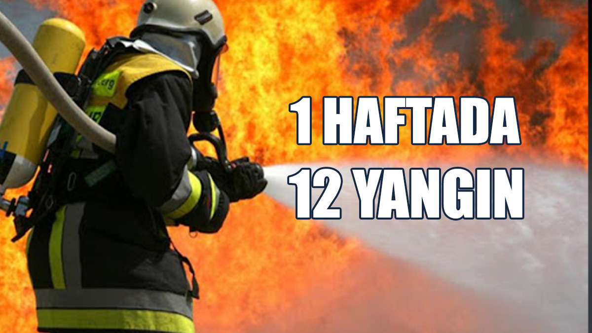 Yangınlar Sonucu 921 Bin TL'lik Zarar