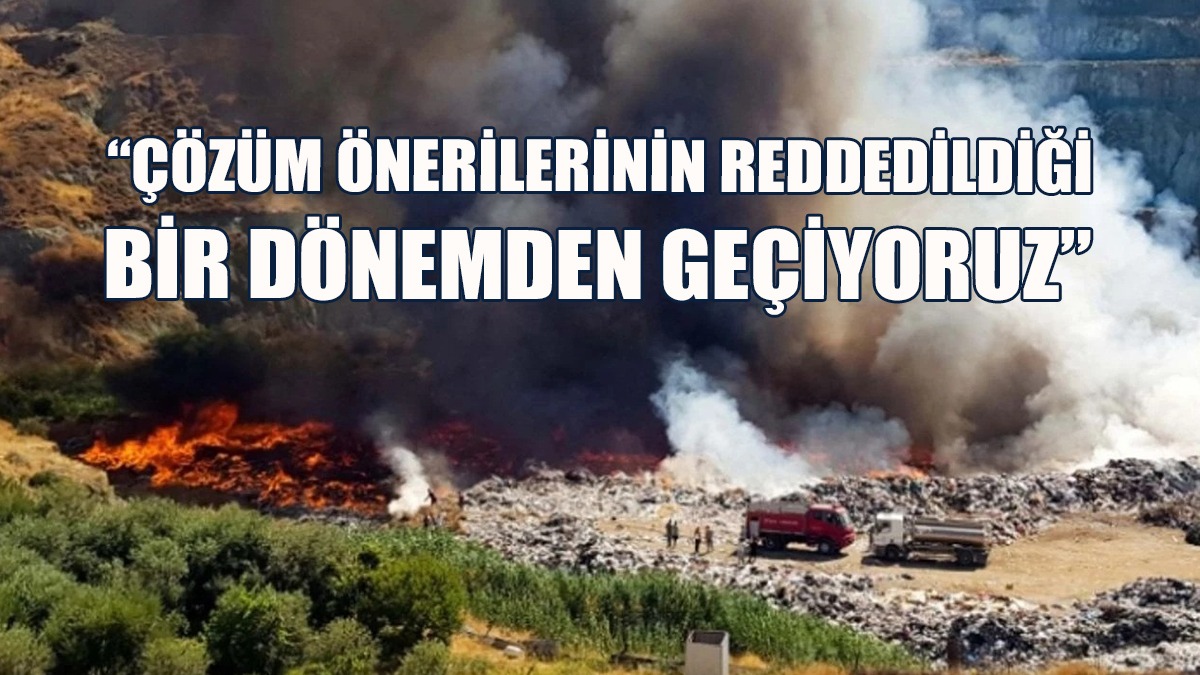 Kaya’dan Lefke Çöp Depolama Alanındaki Yangınla İlgili Açıklama