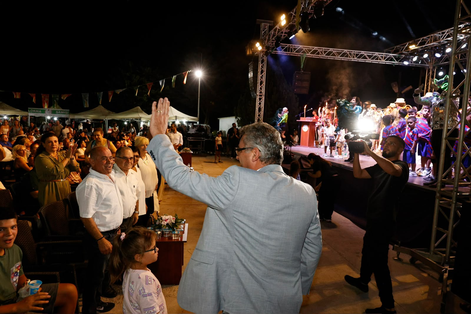 Erhürman, 11'inci Meşale Festivali’ne katıldı