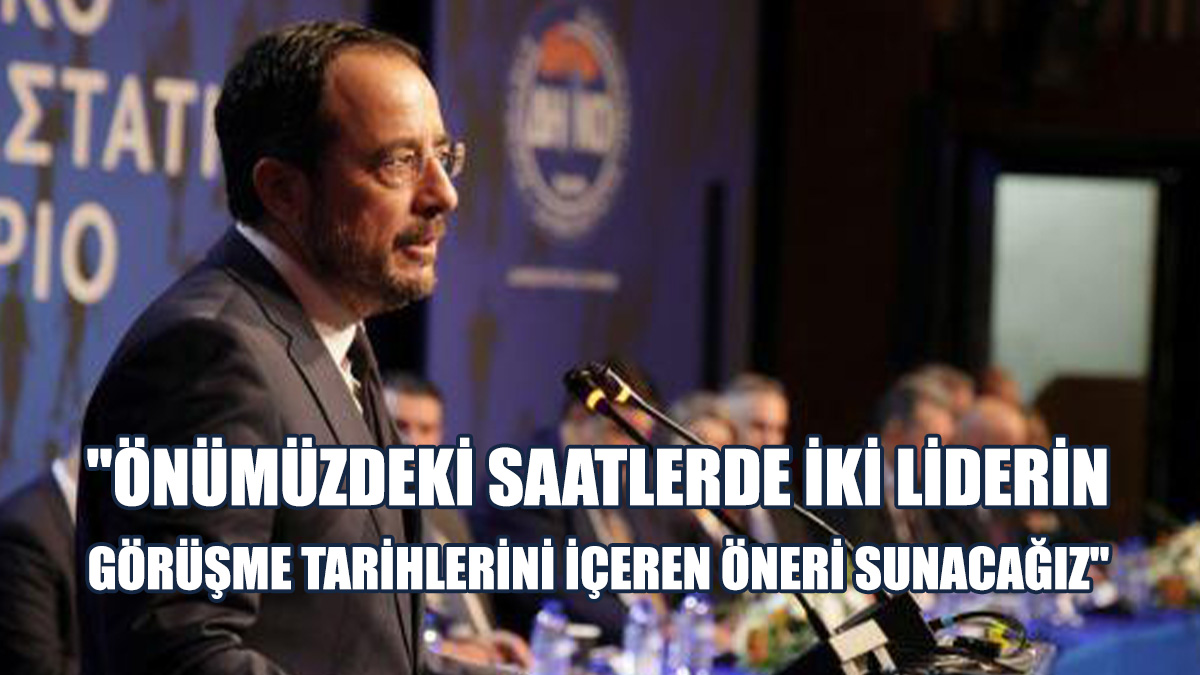 "Önümüzdeki Saatlerde İki Liderin Görüşme Tarihlerini İçeren Öneri Sunacağız"